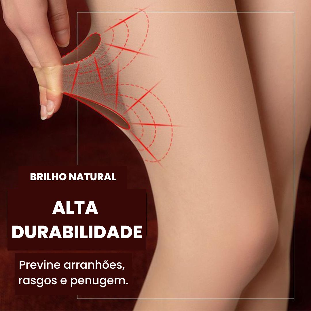 Meias Calça Elástica Anti-Rasgo 15D - A mais resistente de todas! (Compre 1 - Leve 2)