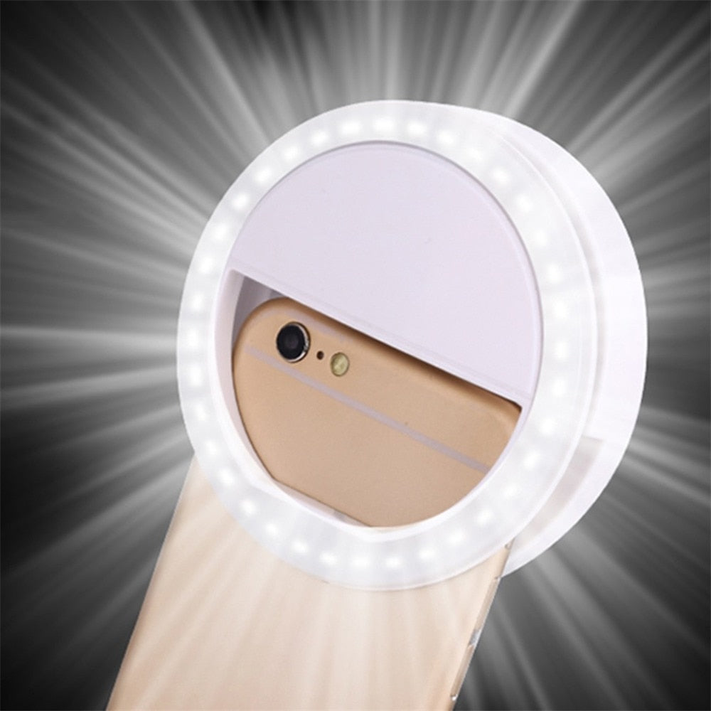 anel de led selfie para celular